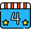 4th of July icon 64x64